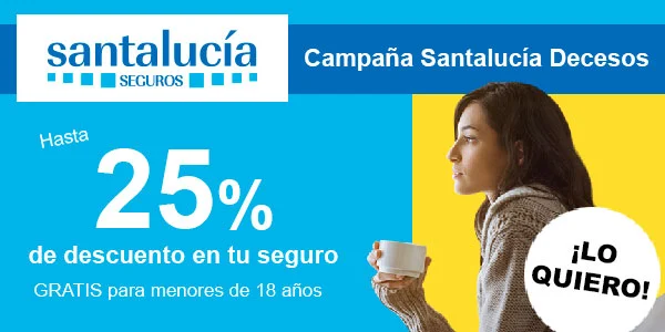 Promoción especial Santalucia Decesos